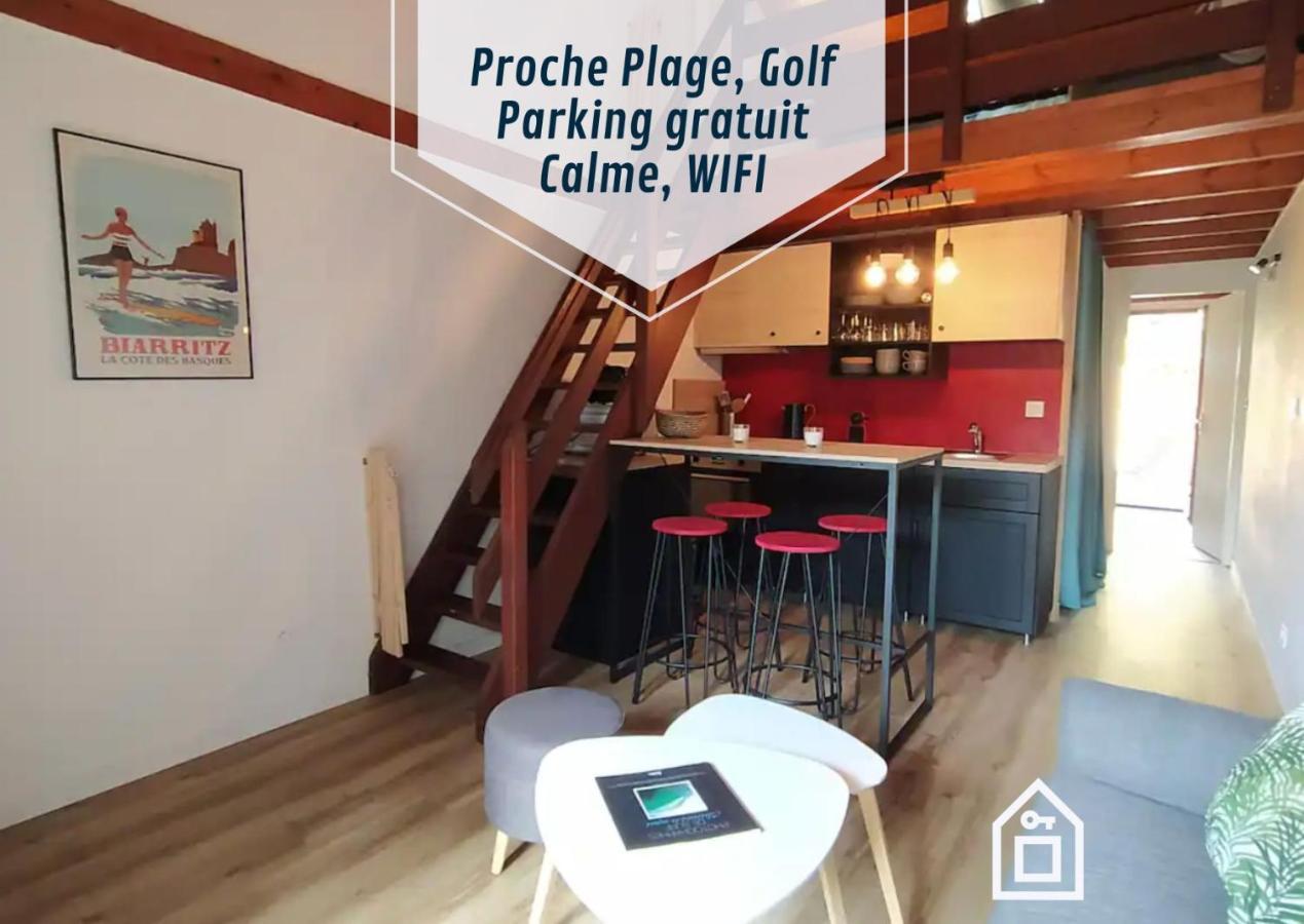 Bidarteko Paradisua Proche Plage, Golf, Parking ภายนอก รูปภาพ